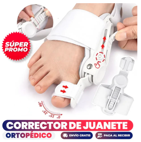 CORRECTOR DE JUANETE ORTOPÉDICO